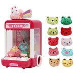 Claw Machine for Kids Claw Game Toy Dool Grabber Game Toy Dool Machine for Kids Educational Gifts for Kids Boys & Girls 3 4 5 6 Years Old