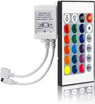 SUPERNIGHT 24 Key IR Remote Controller Box DC 12V 6A for 3528 5050 SMD RGB LED Light Strip