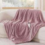Bedsure Heated Blanket Throw Blanke