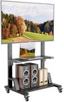 AENTGIU Rolling TV Stand for 32-75 