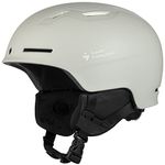 Sweet Protection Winder White - Slim Comfortable Ski Helmet, Size M-L - Colour Matte Bronco White