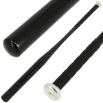 DNA 32" Black Aluminium Alloy Lightweight Metal Baseball Rounders Softball Bat Full Size for Teens and Adults