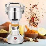 Kotsy 150g Electric Flour Mill 220V Herb Grain Spice Cereal Grinder Machine, 28000r/min Portable Grinder 3 Blades Synchronization Grinding Machine