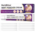 HerbBliss Wart Remover Cream, Wart Removal Cream for Plantar Warts, Common Warts, Flat Wartss (20g)