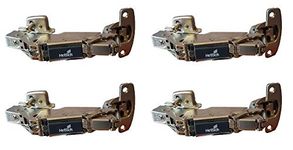Hettich Sensys 8657i TH52 165 Degree Wide Angle Door Hinge Full Overlay Integrated Soft Closing Silent System Kitchen Cabinet Cupboard Wardrobe (9099540) x4
