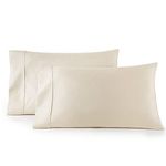 HC Collection 1500 Egyptian 300 Thread Count Quality 2pc Pillowcase Set, (Many Sizes & Colors)