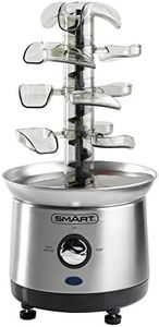 Smart CFF1000 Cascading Fondue Chocolate Fountain, Metal
