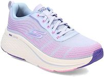 Skechers Women's Max Cushioning Elite 2.0 Sneaker, Light Blue/Pink, 8 Wide