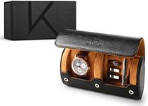 KENARK KW7C-BK Luxury Watch Travel 
