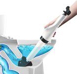 Toriox Drain Plunger, Bathrooms and Kitchens Sinks Air Plunger Drainage Tool - Toilet Plunger Pump Close Tool Sink Dredging Device Toilet Vacuum Sucker Cleaning Tool Bathroom Product