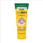 NATURES ESSENCE Sunban Spf 50 Pa+++ Sunscreen & Tan Block Lotion, 60ml