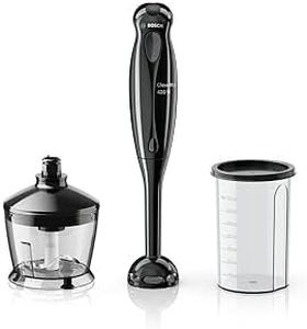 Bosch 400W Hand Blender with Beaker and Chopper (Black) MS1BG1021I