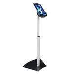 FOREST Universal Tablet Floor Stand With Key-Lock, Adjustable Height Compatible for iPad,Samsung,Microsoft,Huawei,Lenovo