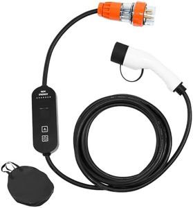 ALSTON Wall Mountable Type 2 EV Charger for Electric Cars 7kW 32A 5M Optional Current Charging Setting Charging Cable with LCD Display