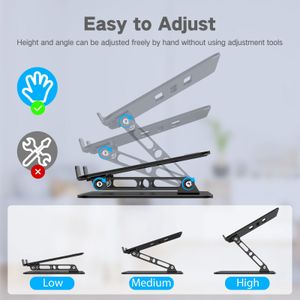 Nayka Adjustable Laptop Stand – Ergonomic Portable Riser