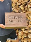 Personalized wooden name box for me