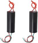 AEDIKO 2pcs High Voltage Generator DC 6-12V to 1000kV Boost Step-Up Inverter Arc Pulse Generator Power Module High Voltage Transformer