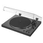 Sony PS-LX3BT, Wireless Bluetooth Turntable with Full Auto Playback, Hi-Res Audio Wireless, Belt Drive, Built-in Phono Preamp, 2 Speed Operation, Dust Cover