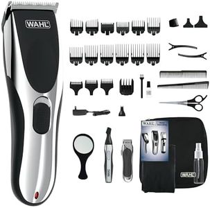 Wahl Canada Cordless Barber Kіt for Use at Home, Clipper and Trimmer Kіt, Hair Grooming Kіt, Beard Grooming Kіt, certified for Canada, Model 3155