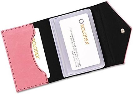 Rolodex Pink Ribbon Business Card Case, 36-Card (1734451)