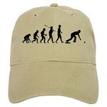 CafePress Lawn Bowling Cap Unique Adjustable Baseball Hat Khaki