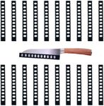 20 PCS Knife Edge Guards Plastic Knife Edge Cover Sleeves Universal Blade Protector Utility Chef Knife Cover Sleeve Knife Sheath for Kitchen Accessories