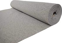 4 Way Stretch Carpet Mid Grey Carpet - Van Carpet Lining, Includes High Temperature Adhesive Glue Spray, Glue 2M Width, Van Camper Conversion, Car Rug, Carpet Underlay Trim (8M X 2M & X8 Glue)