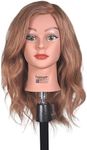 Brooke 100% Remy Human Hair Mannequin Head for Training Styling Practice