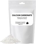 Calcium Carbonate Powder Food Grade - 8 Oz (226.8 g) - Use in Winemaking Brewing Baking Cooking Juices Jams Preserves - Sold by CAPYBARA Distributors Inc.