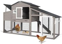 Ketive Chicken Coop Large Wooden Ch