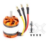 VGEBY Brushless Motor, Electric Motor RC Airplane Replacement Accessory for RC Fixed Wing Aircraft (1450KV)