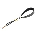 sharprepublic Saxophone Neck Strap for Soprano Alto Tenor Baritone Sax Hook Belt Black