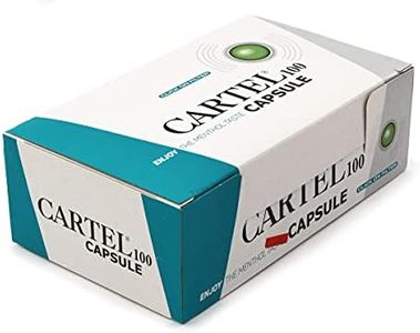 Cartel Click Menthol Filter Tubes, Pack of 100-100 Tubes Cigarette Tubes Cigarette Tubes (Click Menthol Pack of 100-1 x 100 Tubes Cigarette Tubes)