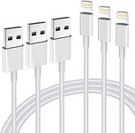 iPhone Charger 3Pack Apple MFi Certified, Lightning Cable 6FT Compatible with iPhone 12 Mini Pro Max SE 11 Xs Max XR X 8 7 6 Plus 5S iPad Pro Airpods