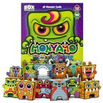 Box Buddies Monyamo - Pack of 12 Monster Paper Toy Cards - Paper Craft for Kids, Party Bag Fillers, Pocket Money Toys