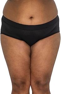 U by Kotex Thinx Period Underwear Black Briefs Size 10