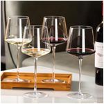 Physkoa 18oz Red Wine Glasses Set o