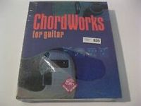 Chordworks for Guitar new sealed PC game 5.25" /3.5" disks Six String Software