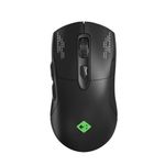 Cosmic Byte Raptor Dual Mode RGB Mouse, Pixart 3212 Sensor, Upto 4800 DPI, 10 Million Switches, 500Hz Polling Rate, Braided Cable, 11 RGB Effects, PTFE Mouse Feet (Black)