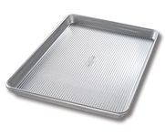 USA Pan Bakeware Half Sheet Pan, Warp Resistant Nonstick Baking Pan, Made in the USA from Aluminized Steel