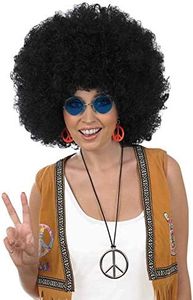 Fun Shack Parrucca Afro Uomo, Parrucca Uomo Afro, Parrucca Afro Anni 70, Parrucca Uomo Anni 70, Parrucche Afro Riccia, Parrucca Riccia Uomo, Parrucca Nera Riccia
