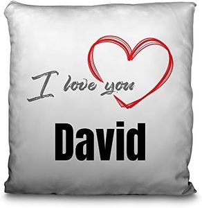 Cojín Novio. Regalo Personalizado San Valentín. Cojín Personalizado Enamorados. Impresión 100% por Las Dos Caras. Relleno Incluido. Varios tamaños. Love World