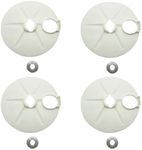 ZFZMZ Replacement Wheel Cover Assembly 127-6840 (110-1792) For 21"/22" Recycler Mowers (Pack of 4)
