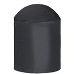 i COVER Grill Cover- Heavy Duty Water Proof Patio Outdoor Black Canvas Charcoal Barbeque BBQ Grill Smoker Cover Designed for Char-Griller Akorn kamado Grills,#G21624.