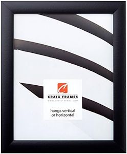 Craig Frames 1WB3BK 16 by 24-Inch Picture/Poster Frame, Smooth Finish, 1-Inch Wide, Matte Black