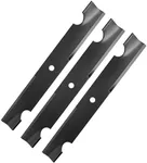 038-0001-00 Lawn Mower Blade，Compatible with Bad Boy 54 inch Mower Deck - High Lift Blade，Compatible with Bad Boy Outlaw ZT CZT Maverick Avenger Revolt, Replace 038-0002-00-3 Pack