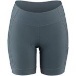 Louis Garneau, Women's Fit Sensor 5.5 Cycling Shorts 2, Slate, Small