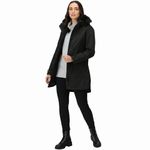 Regatta Womens Sabinka Fur Trim Parka Jacket - Black - 10