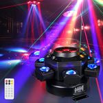 Moving Head DJ Lights 6-Arm Lamp wi
