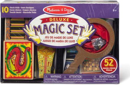 Melissa & Doug Deluxe Magic Set – Wooden Tricks for Kids